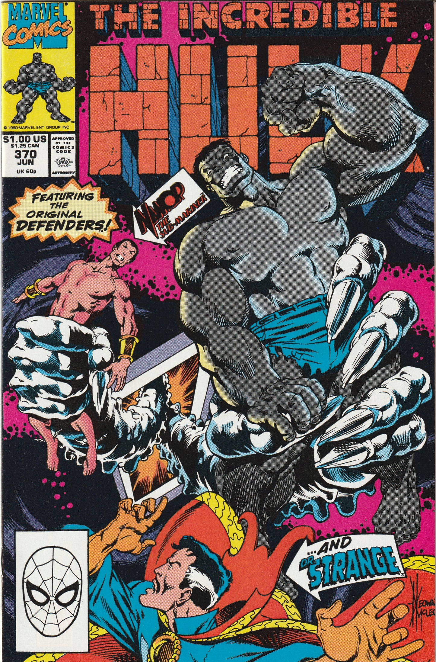 Incredible Hulk #370 (1990) - Hulk Becomes Dark Hulk