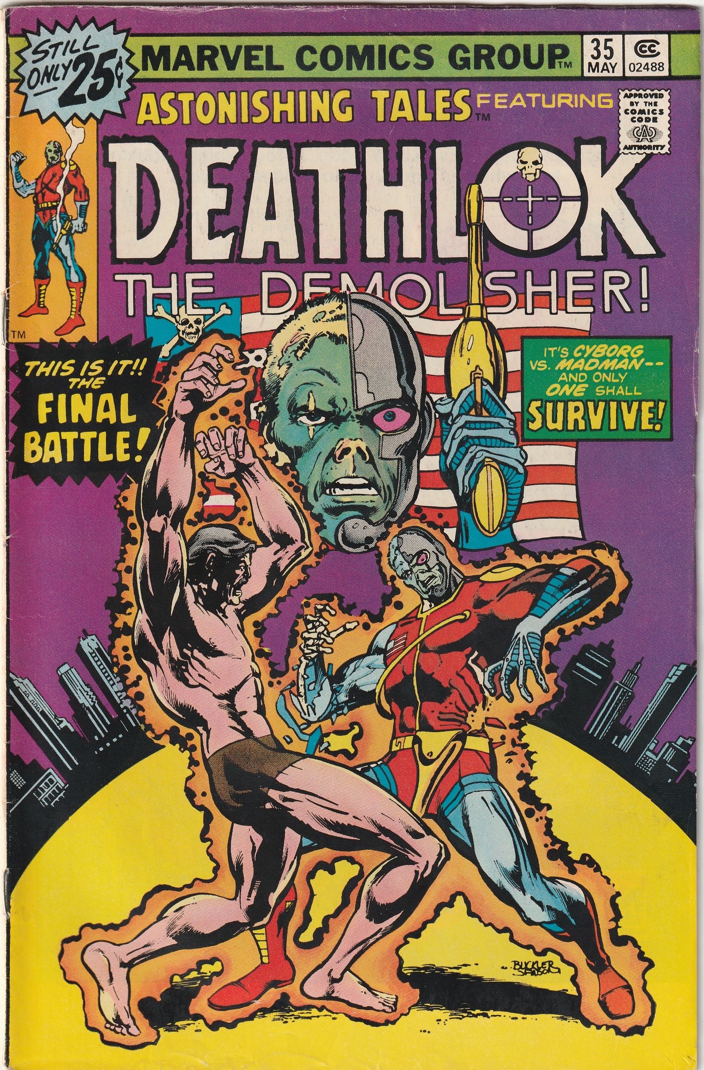 Astonishing Tales #35 (1976) Featuring Deathlok the Demolisher