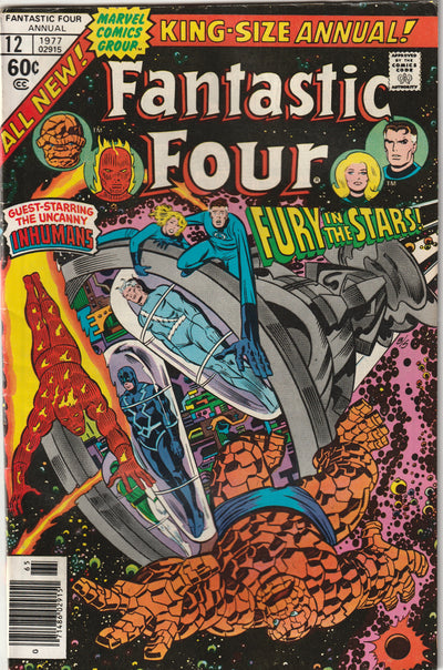 Fantastic Four King Size Annual #12 (1977) - Black Bolt & The Inhumans