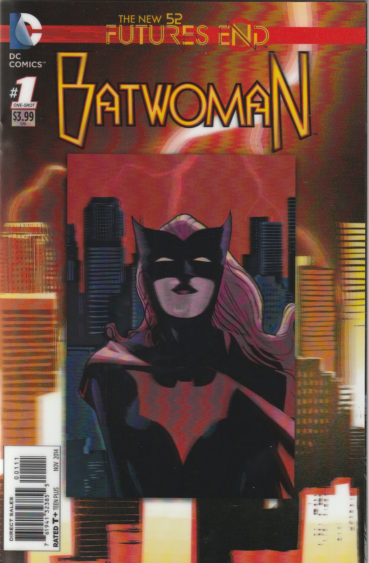 Batwoman: Futures End #1 (2014) - 3-D Motion Cover