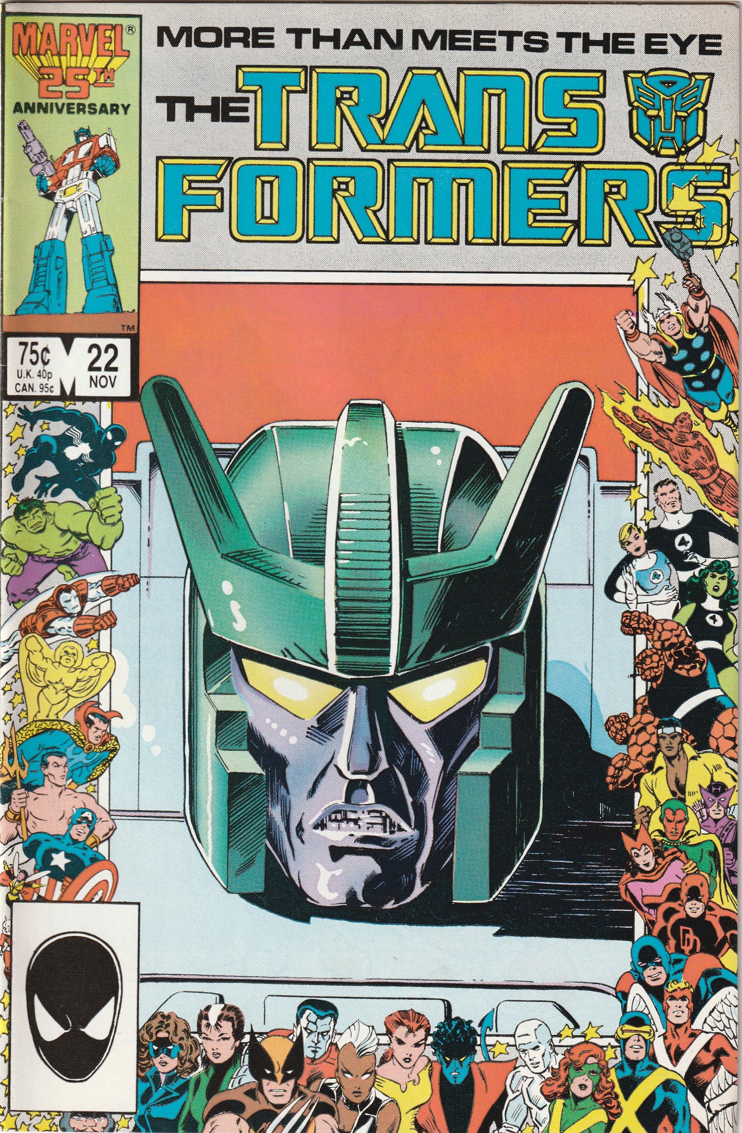 Transformers #22 (1986) - 1st Appearance of the Stunticons