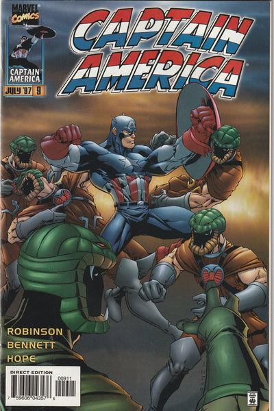 Captain America #9 (1997) - Heroes Reborn