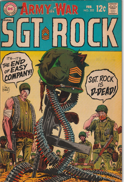 Our Army At War #202 (1969)