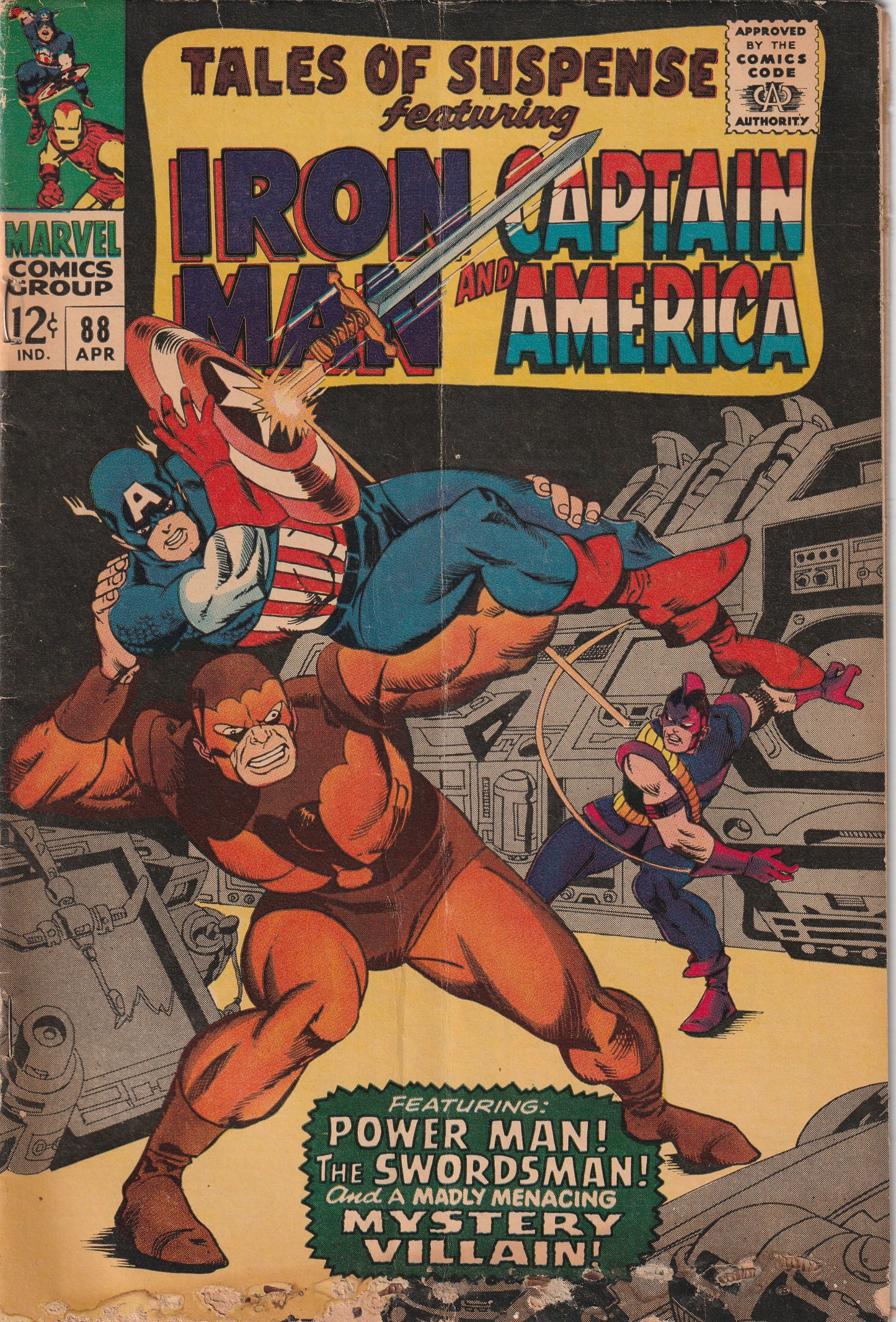 Tales of Suspense #88 (1967) - Featuring Iron Man and Captain America