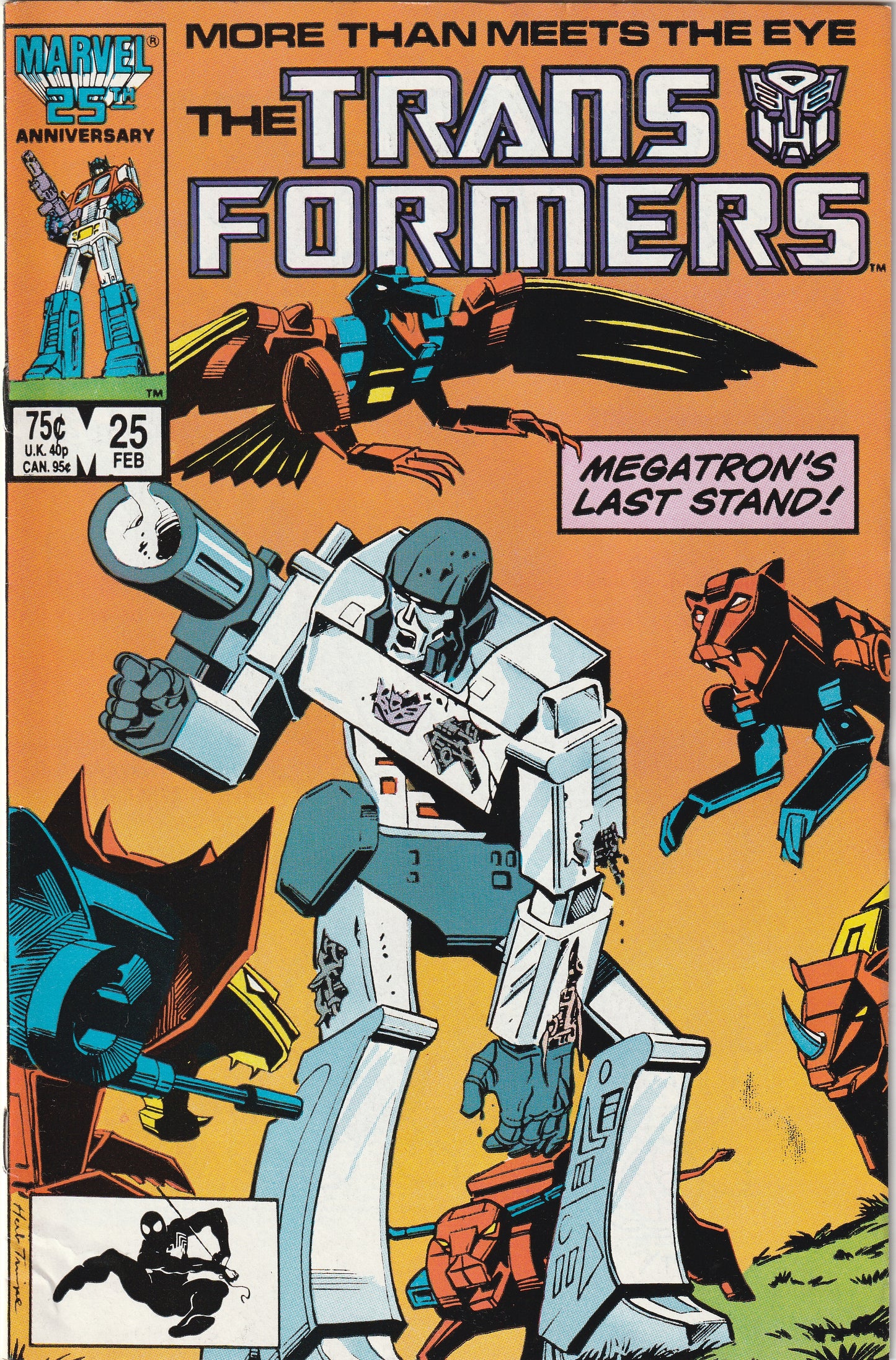 Transformers #25 (1987) - 1st Appearance of the Predacons