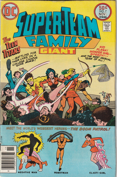Super-Team Family #7 (1976) Giant - Featuring Teen Titans