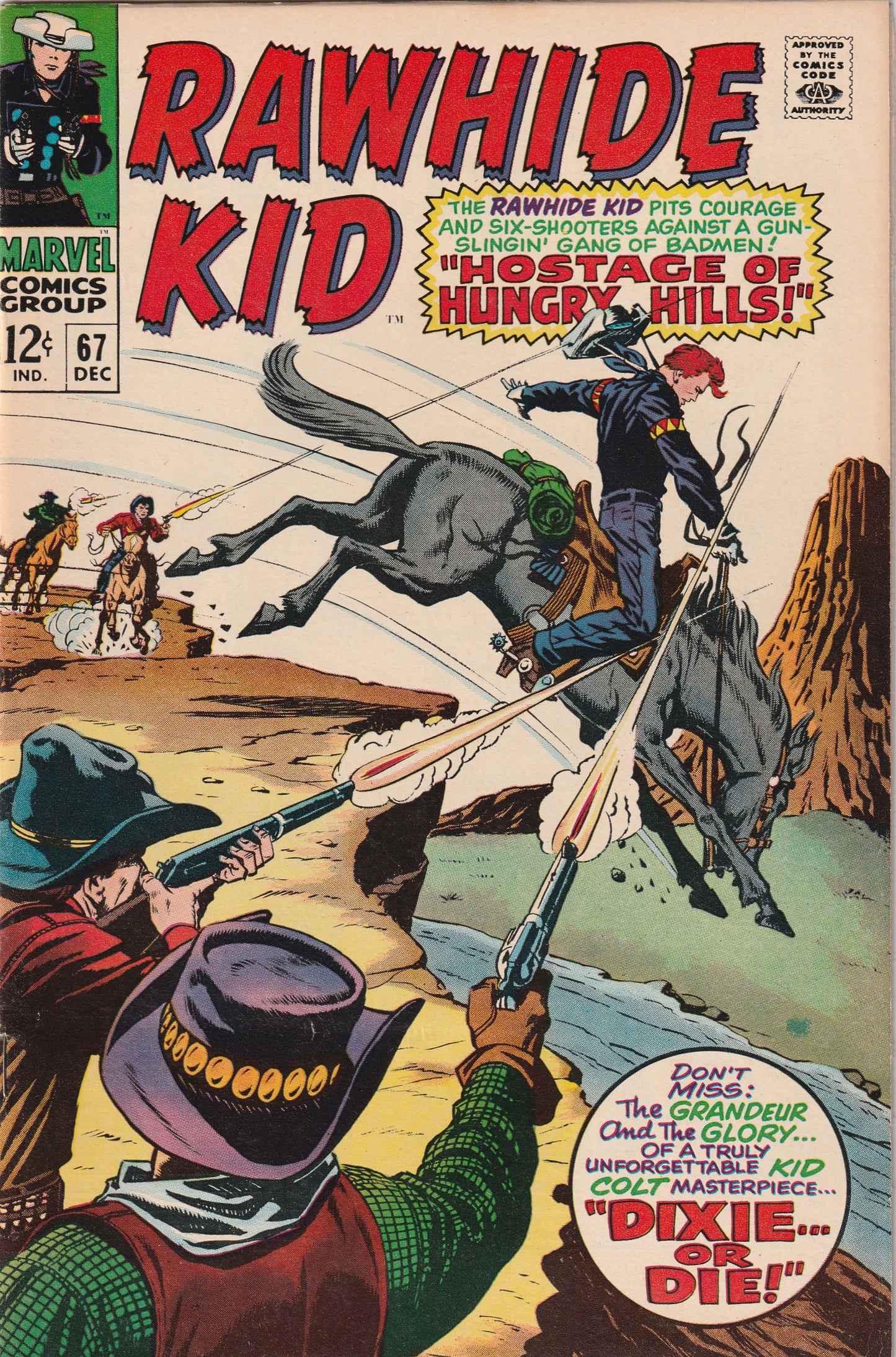 Rawhide Kid #67 (1968) - Kid Colt story