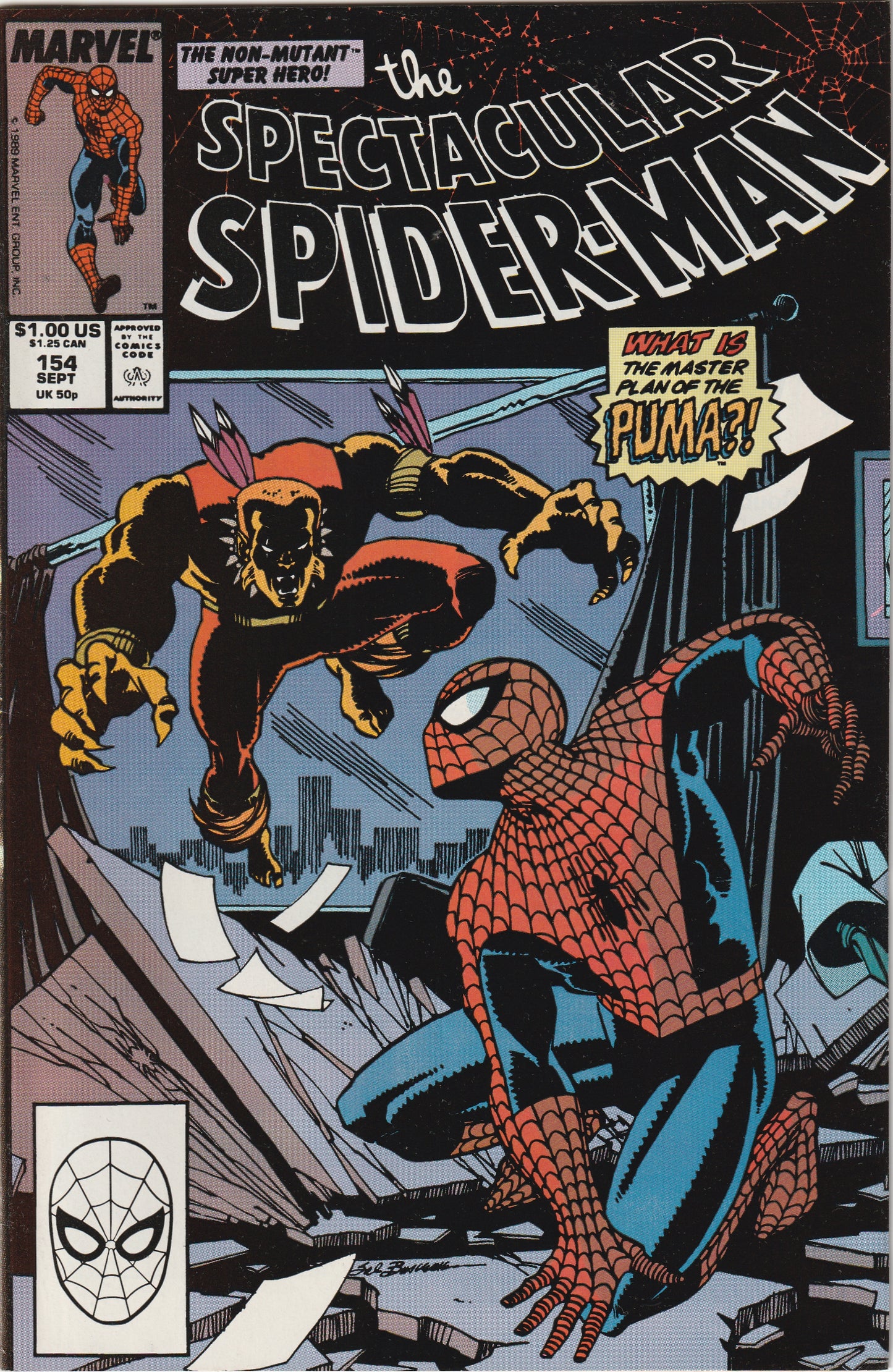 Spectacular Spider-Man #154 (1989)