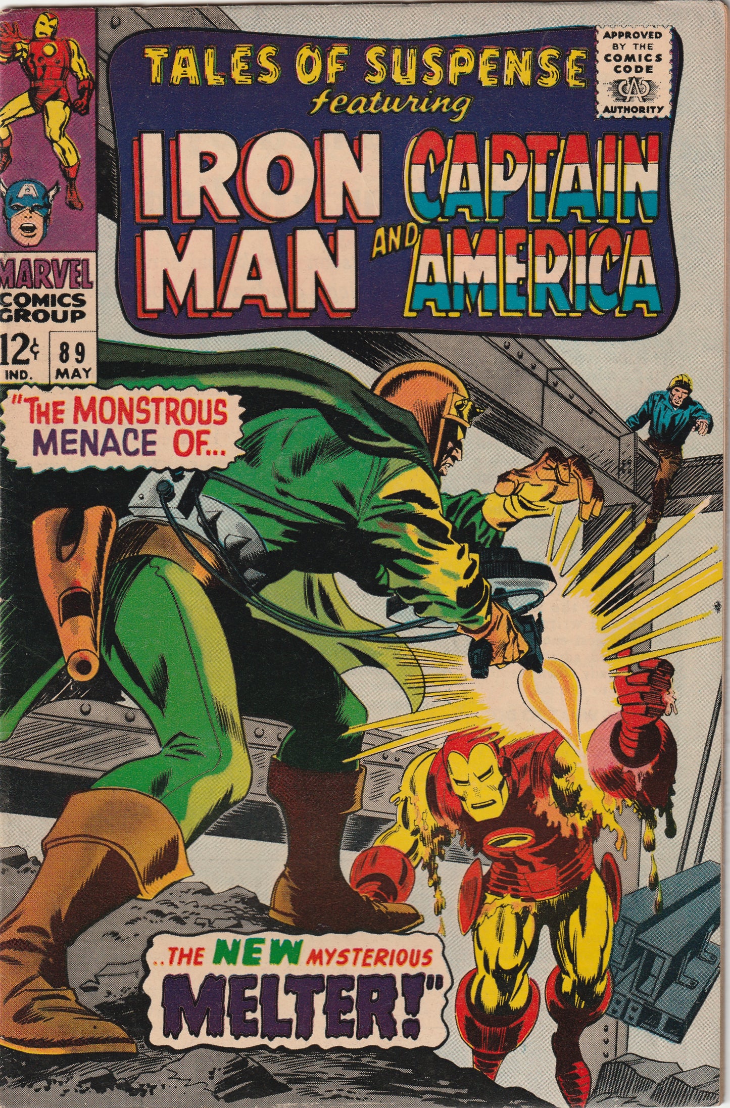 Tales of Suspense #89 (1967) - Featuring Iron Man and Captain America