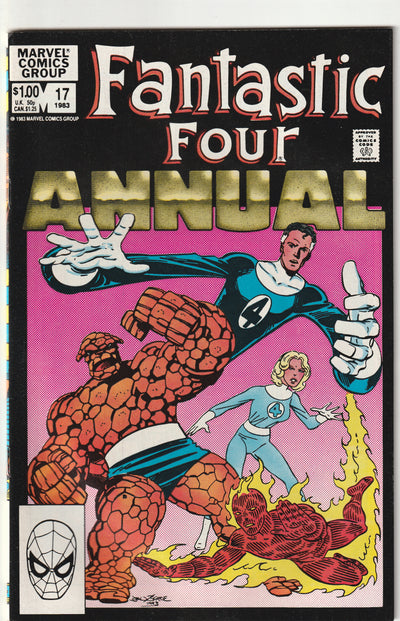 Fantastic Four King Size Annual #17 (1983) - John Byrne cover/art