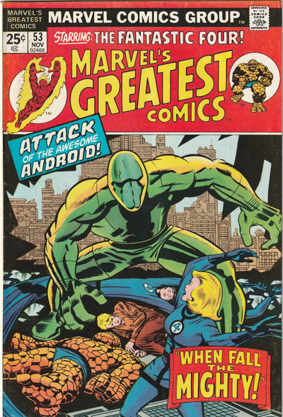 Marvel's Greatest Comics #53 (1974) - Android