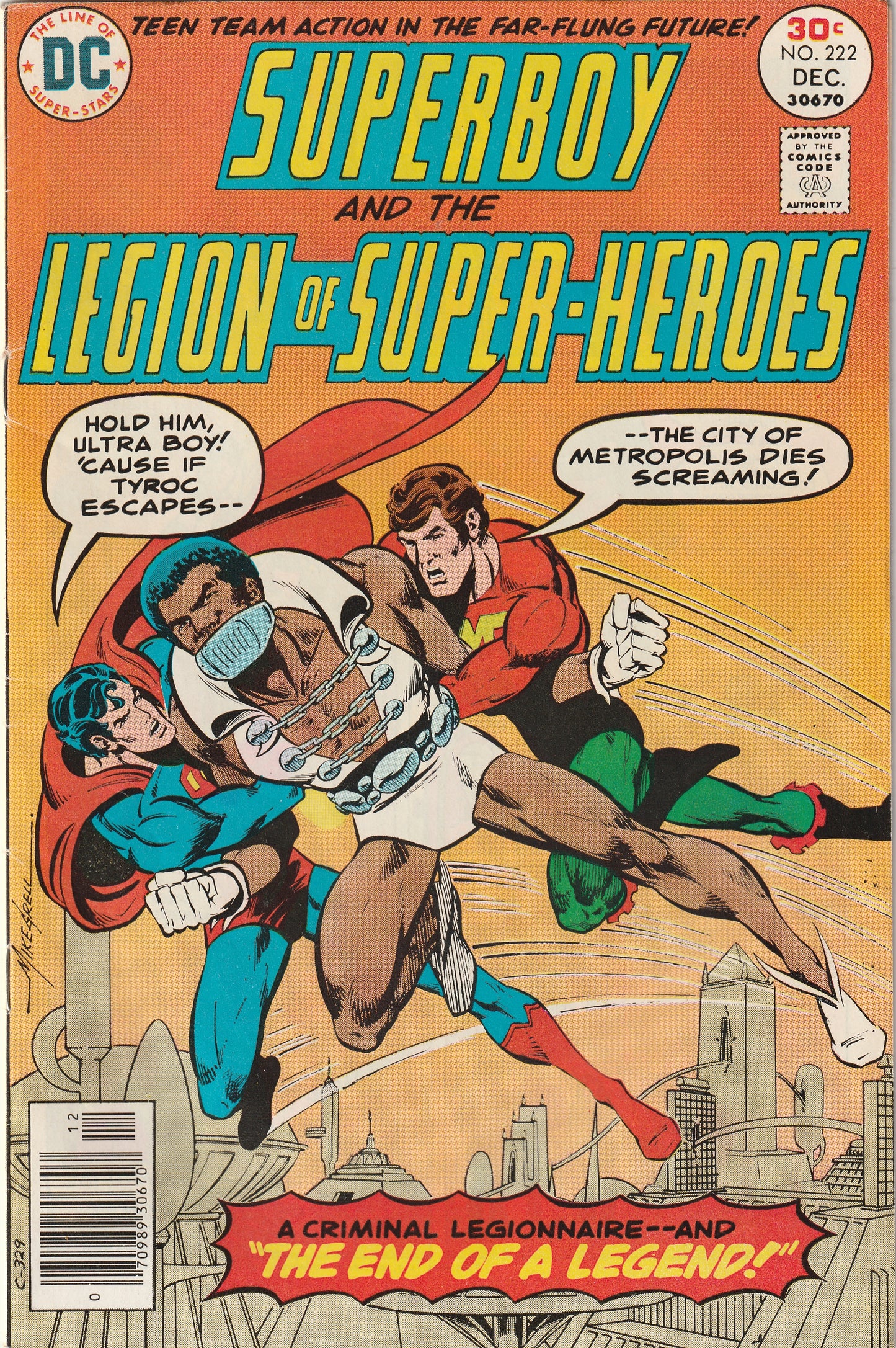 Superboy #222 (1976) - Starring the Legion of Super-Heroes