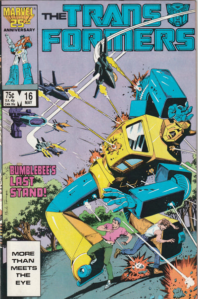 Transformers #16 (1986) - Plight of the Bumblebee