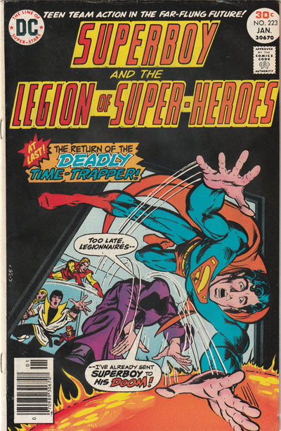Superboy #223 (1977) - Starring the Legion of Super-Heroes