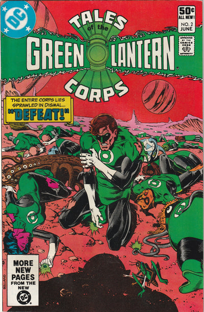 Tales of the Green Lantern Corps #2 (1981) - 1st Appearance of Nekron, Galius Zed