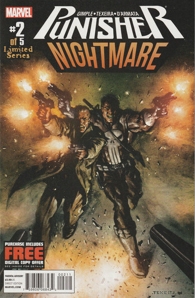 Punisher Nightmare (2013) - 5 issue mini series