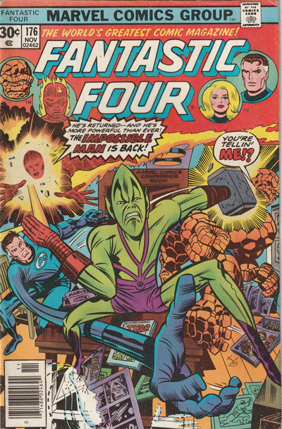 Fantastic Four #176 (1976) - Impossible Man Appearance