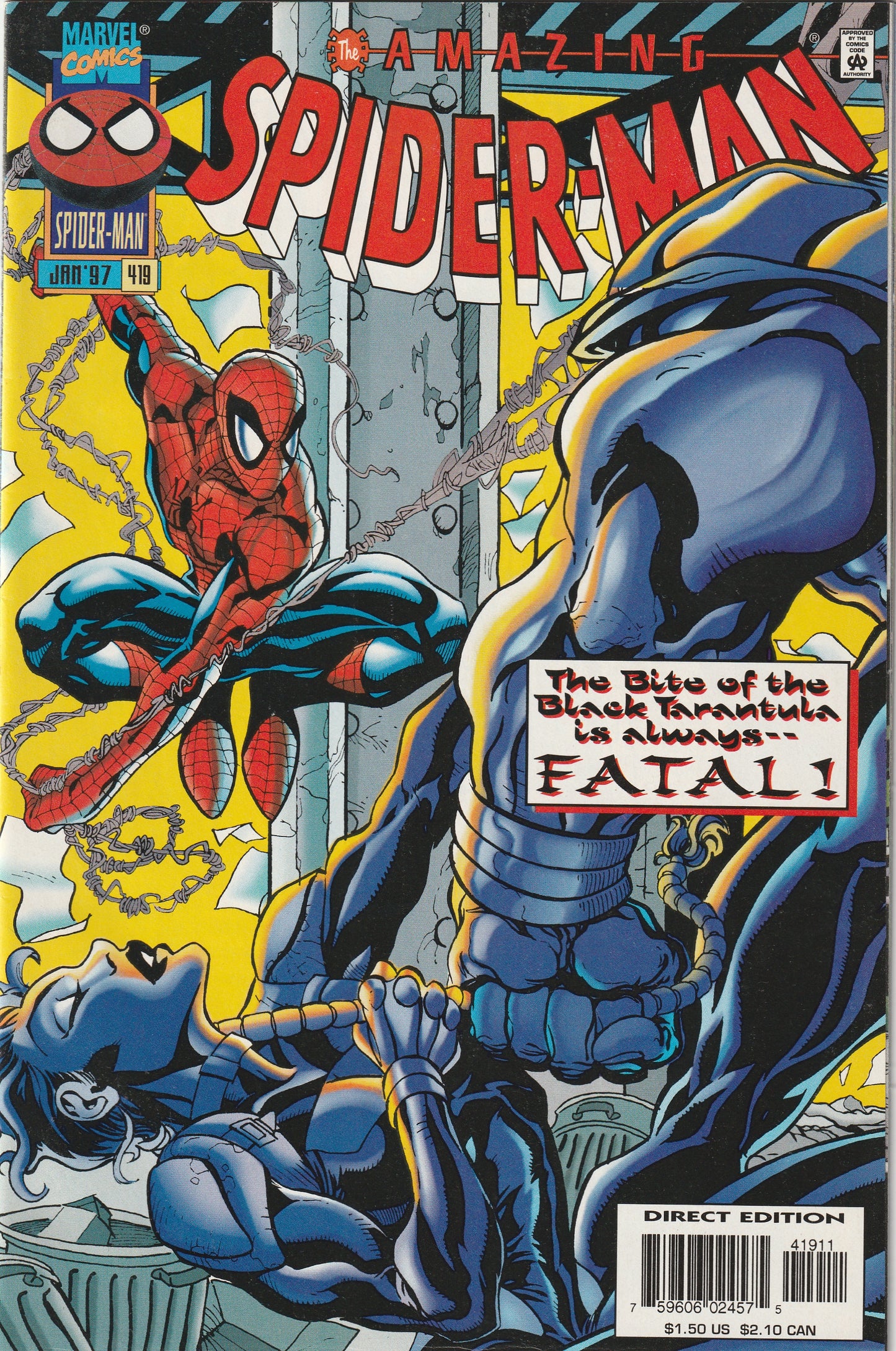 Amazing Spider-Man #419 (1997) - Black Tarantula Appearance