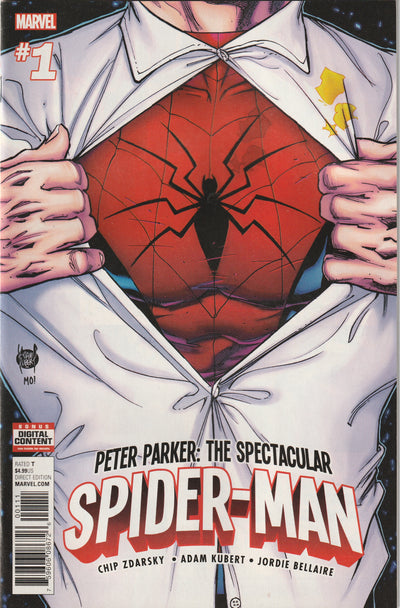 Peter Parker: The Spectacular Spider-Man #1 (2017) - 1st Full Appearance of Teresa Parker, Chip Zdarsky