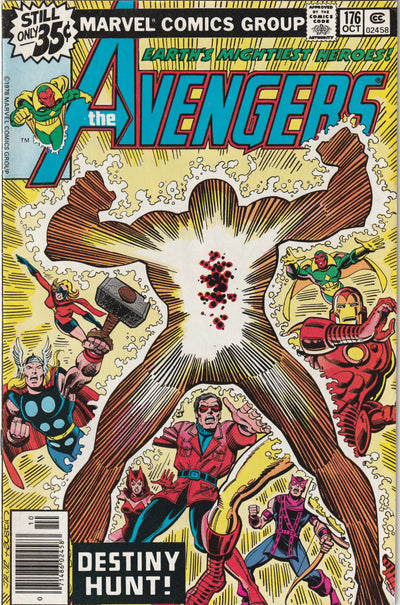 Avengers #176 (1978) - Starhawk Appearance. Korvac Saga