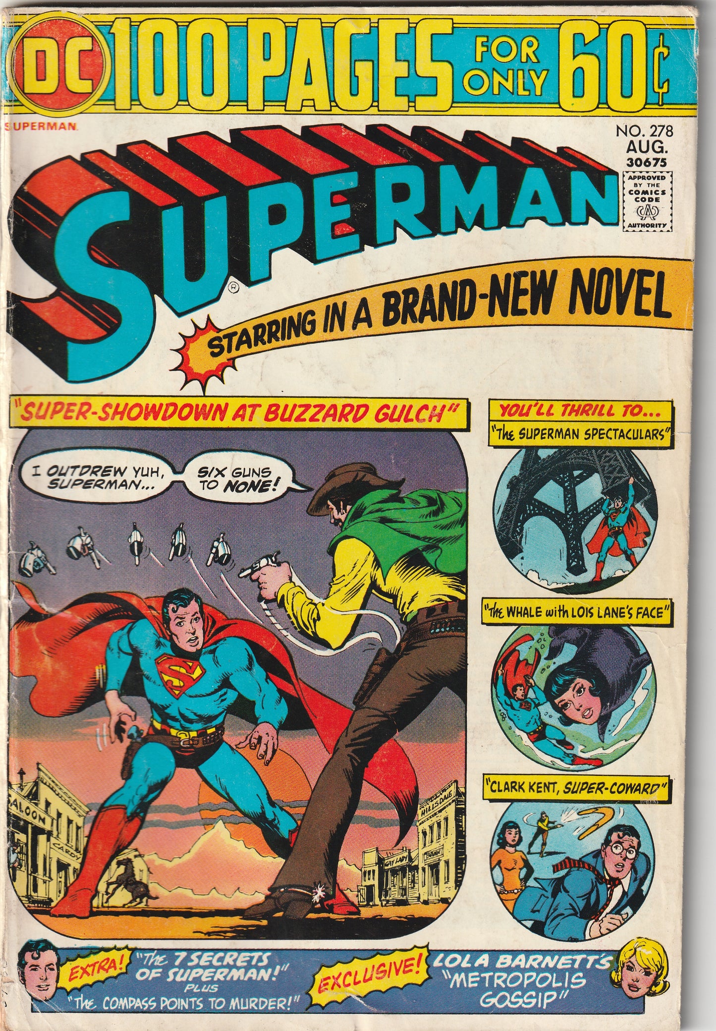 Superman #278 (1974) - 100 Pages