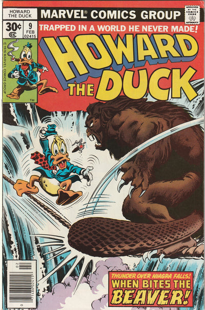 Howard the Duck #9 (1977) - 1st Appearance Sgt. Preston Dudley of RCMP
