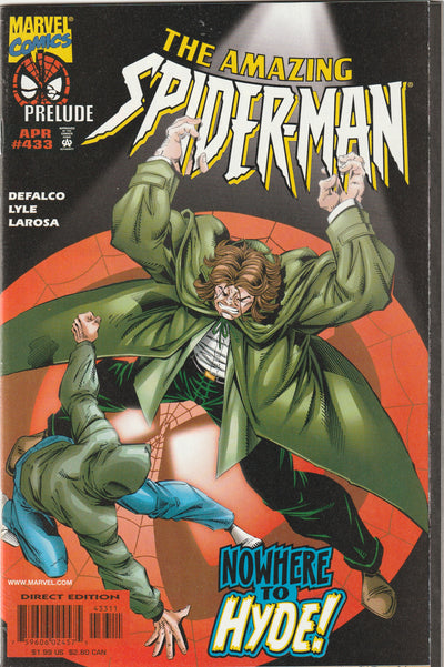 Amazing Spider-Man #433 (1998) - Mr. Hyde Appearance