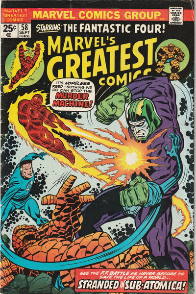 Marvel's Greatest Comics #58 (1975) - Silver Surfer