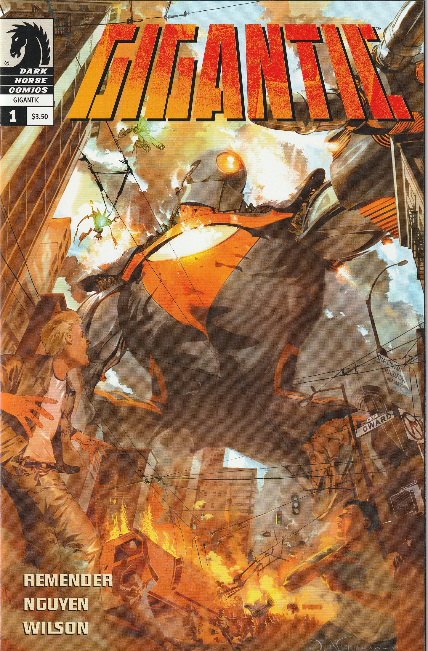 Gigantic (2008-2010) - 5 issue mini series - Rick Remender, Eric Nguyen