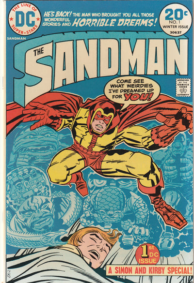 Sandman #1 (1974) - 1st Appearance Bronze Age Sandman by Simon & Kirby