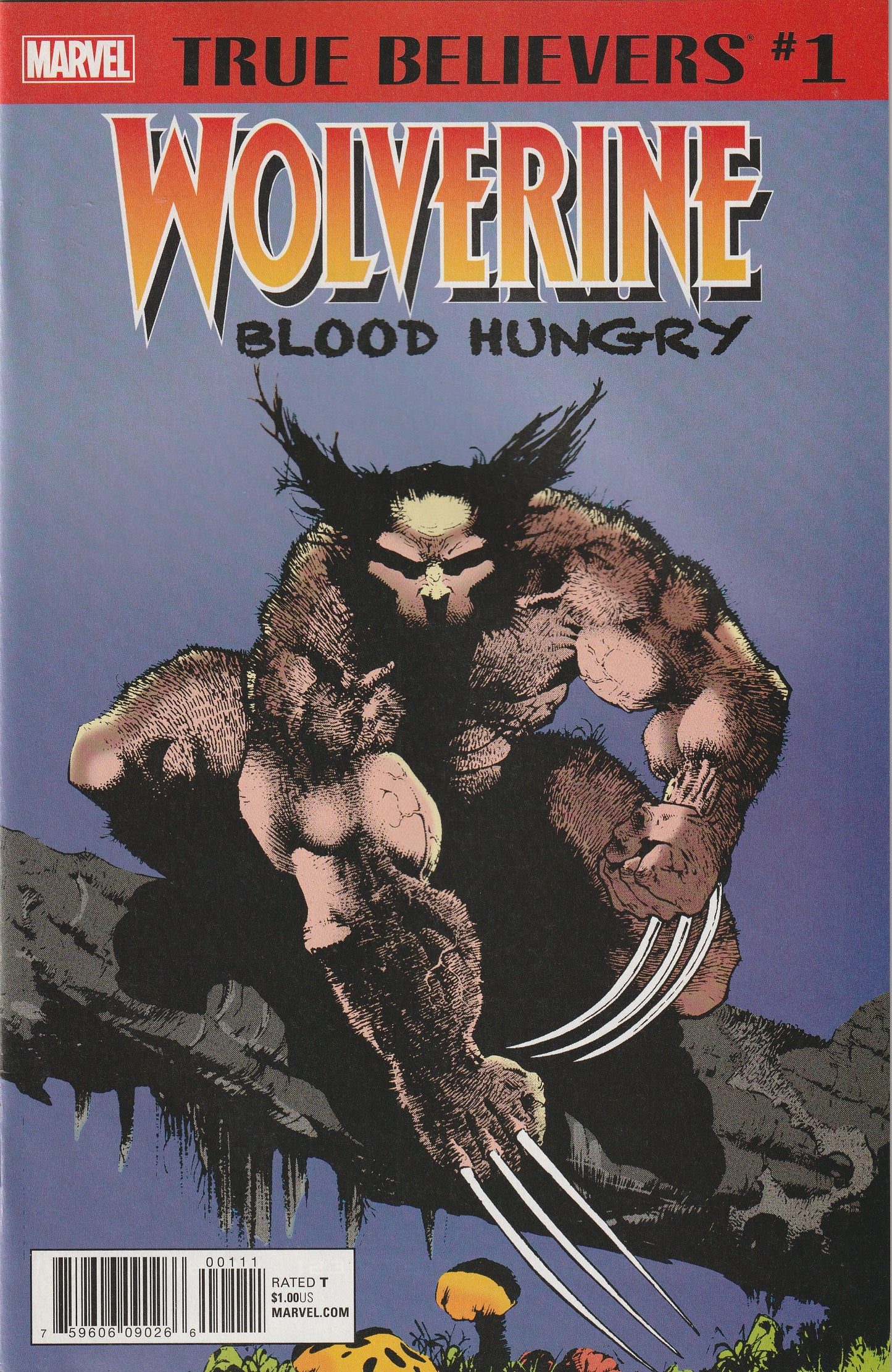 Wolverine Blood Hungry - True Believers #1 (2018)