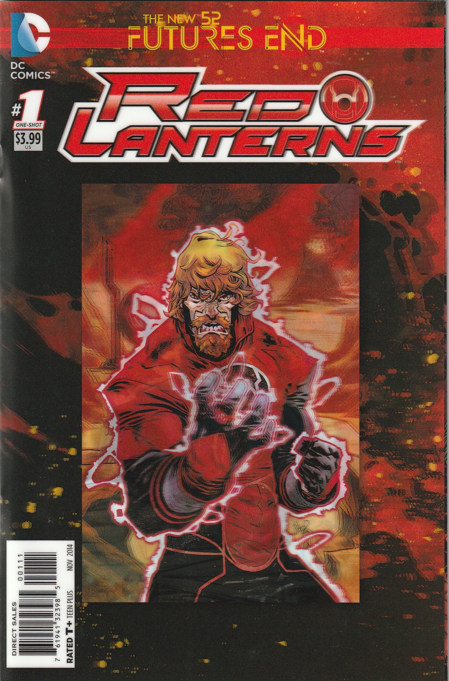 Red Lanterns: Futures End #1 (2014) - 3-D Motion Cover
