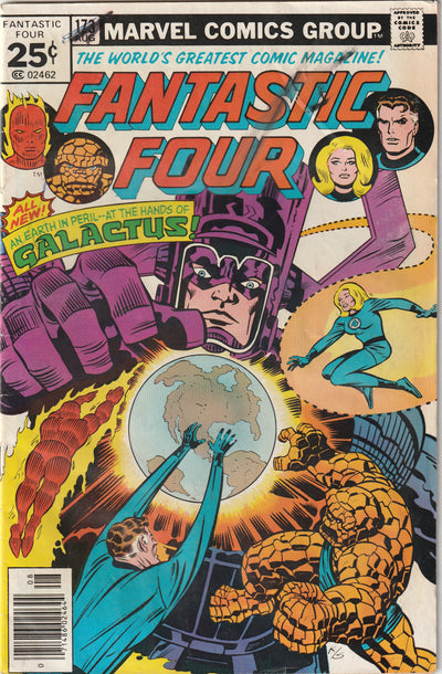 Fantastic Four #173 (1976) - Jack Kirby Galactus Cover