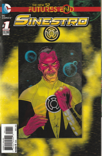 Sinestro: Futures End #1 (2014) - 3-D Motion Cover