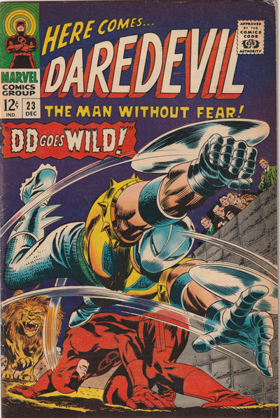 Daredevil #23 (1966) - 1st appearance 'Mike Murdock', Daredevil's fake twin brother