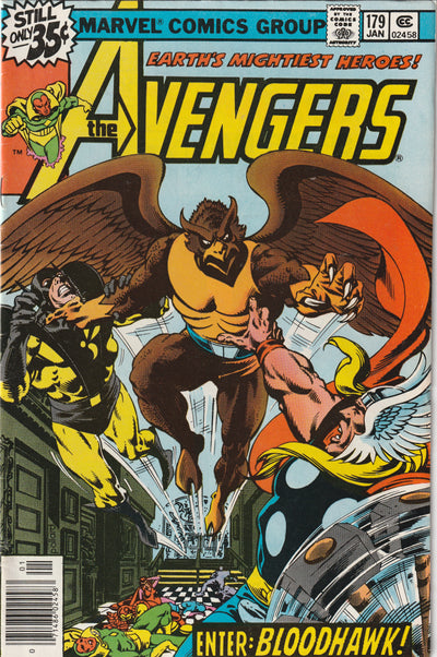Avengers #179 (1979) - 1st Appearance of Bloodhawk