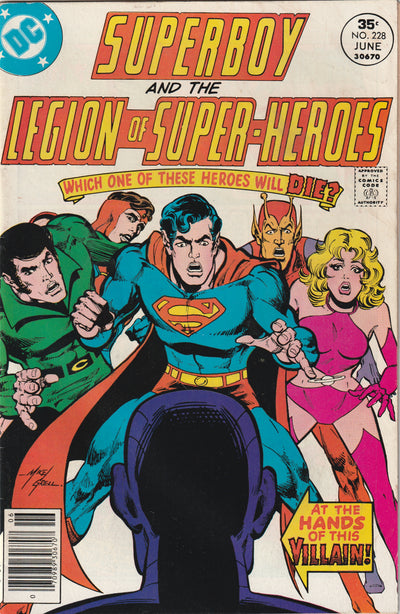 Superboy #228 (1977) - Starring the Legion of Super-Heroes - Death of Chemical King
