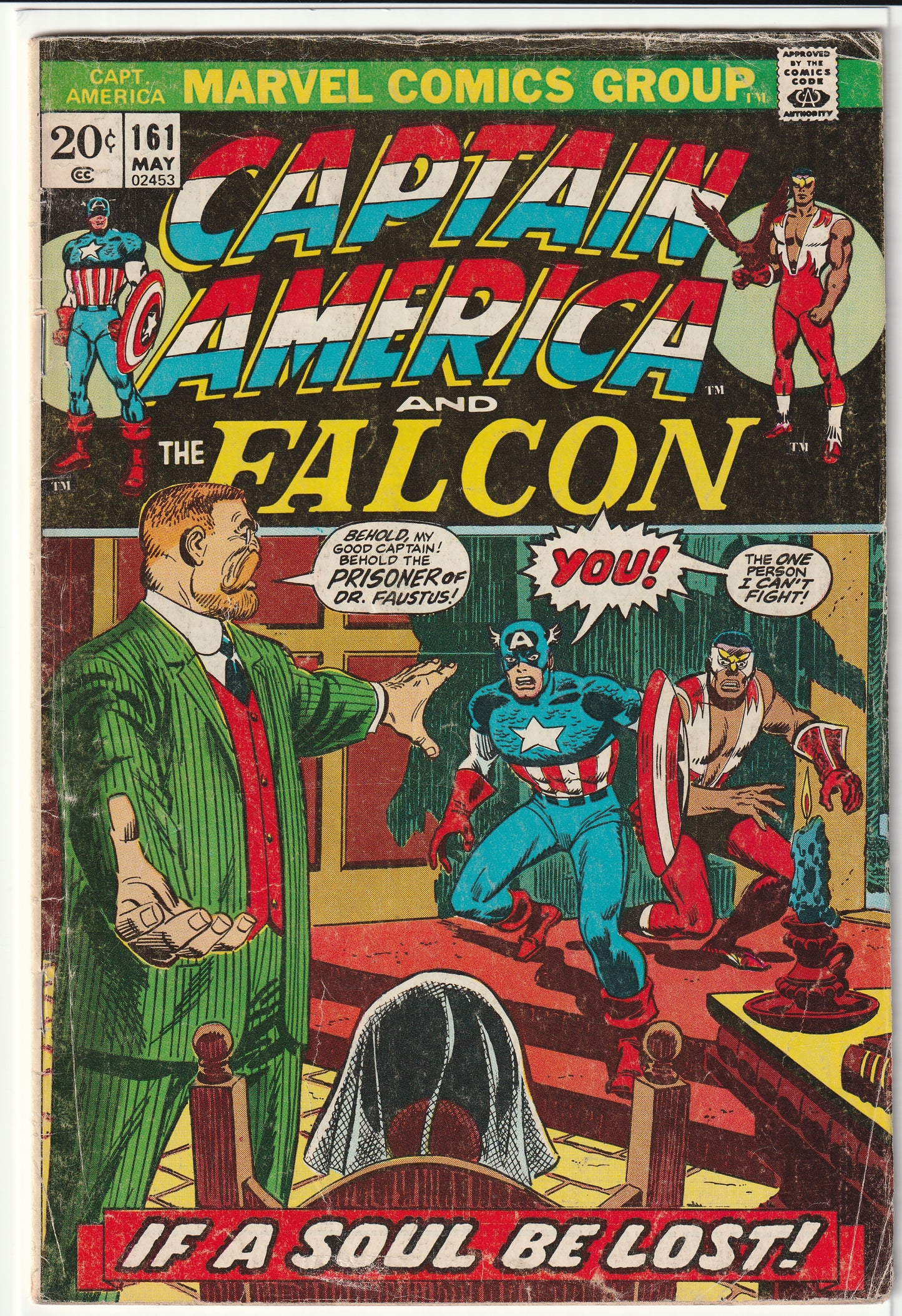 Captain America #161 (1973) - 2nd Appearance Peggy Carter