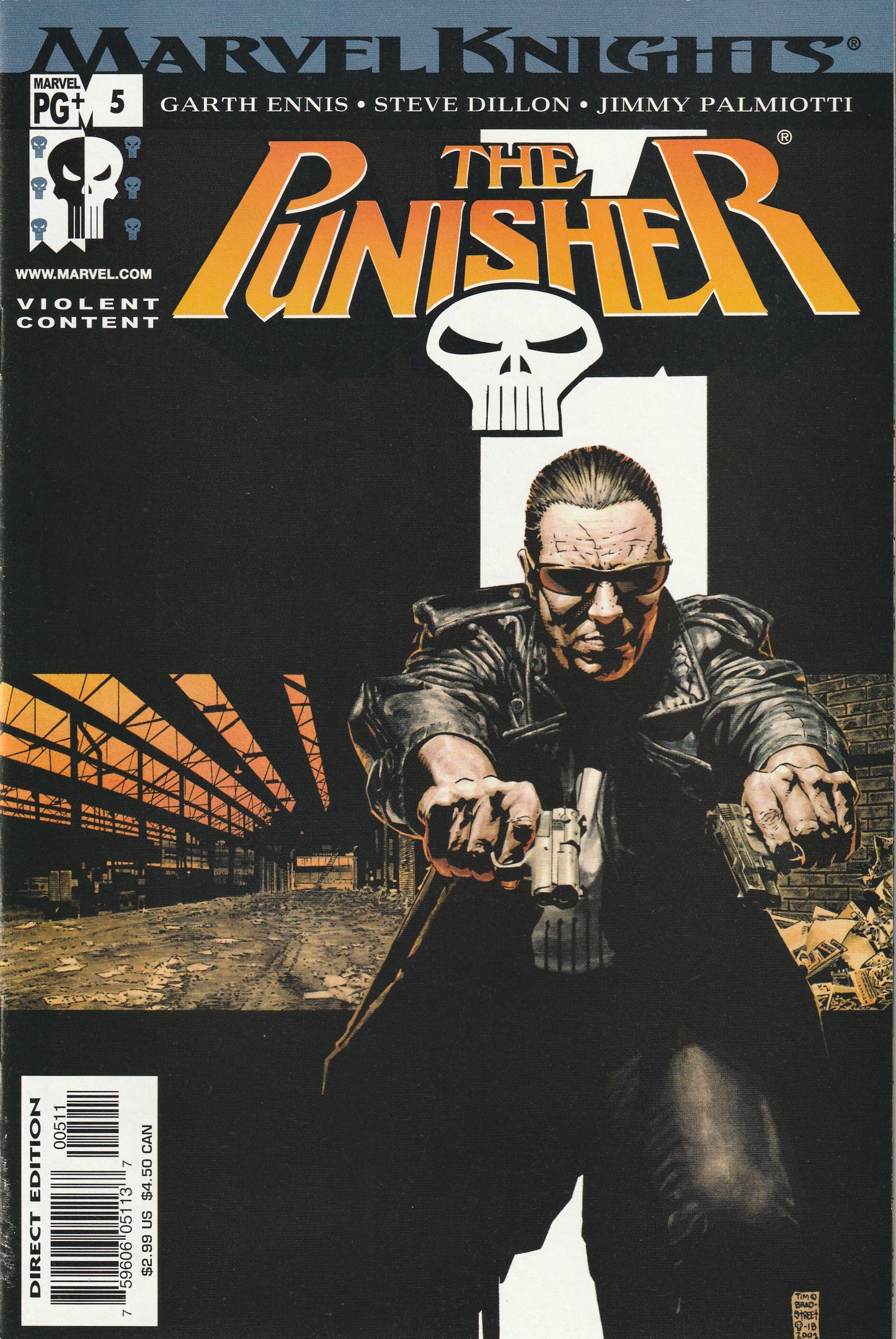 The Punisher #5 (Marvel Knights Vol 4, 2001) - Garth Ennis, Steve Dillon, Jimmy Palmiotti