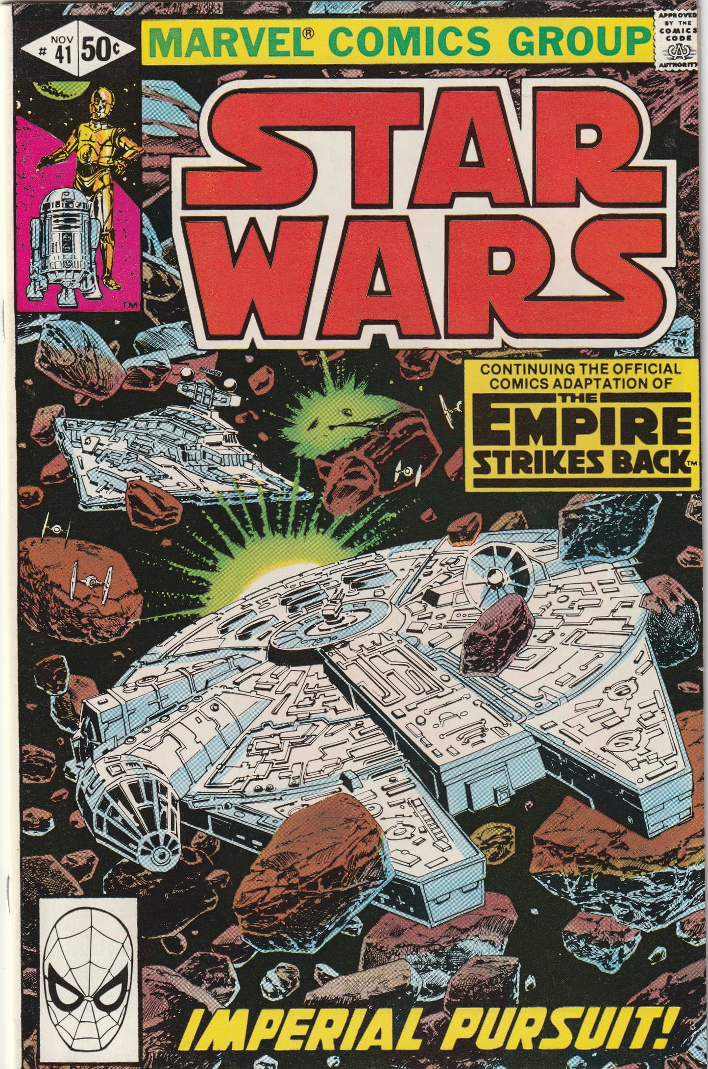 Star Wars #41 (1980) - Empire Strikes Back - Cameo Appearance of Yoda