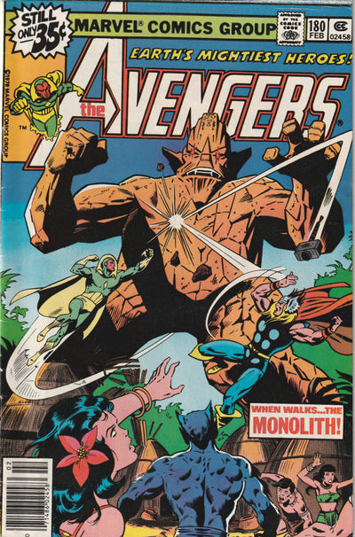 Avengers #180 (1979) - Stinger Appearance, Death of Bloodhawk