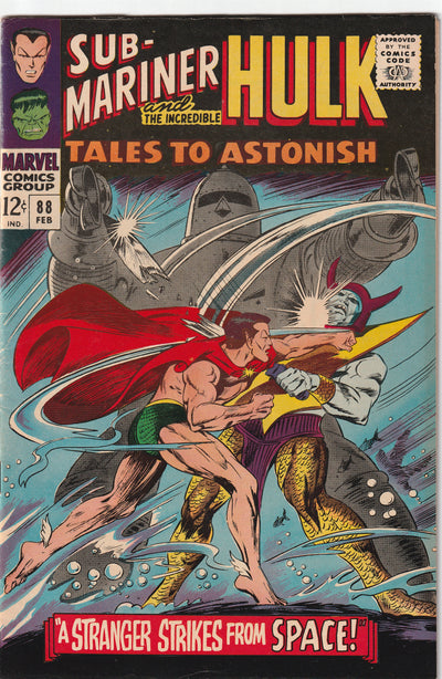 Tales To Astonish #88 (1967) - Featuring Sub-Mariner and Incredible Hulk