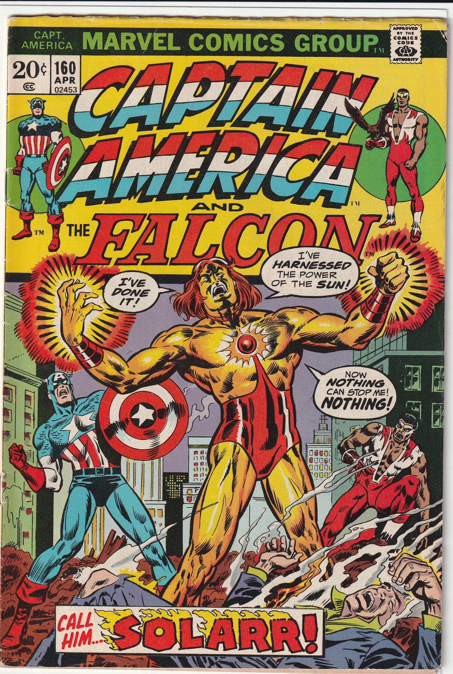 Captain America #160 (1973) - 1st Appearance Solarr