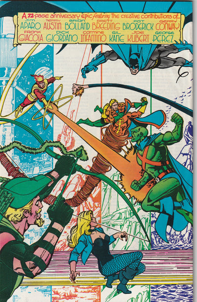 Justice League of America #200 (1982) - JLA origin retold, wraparound cover