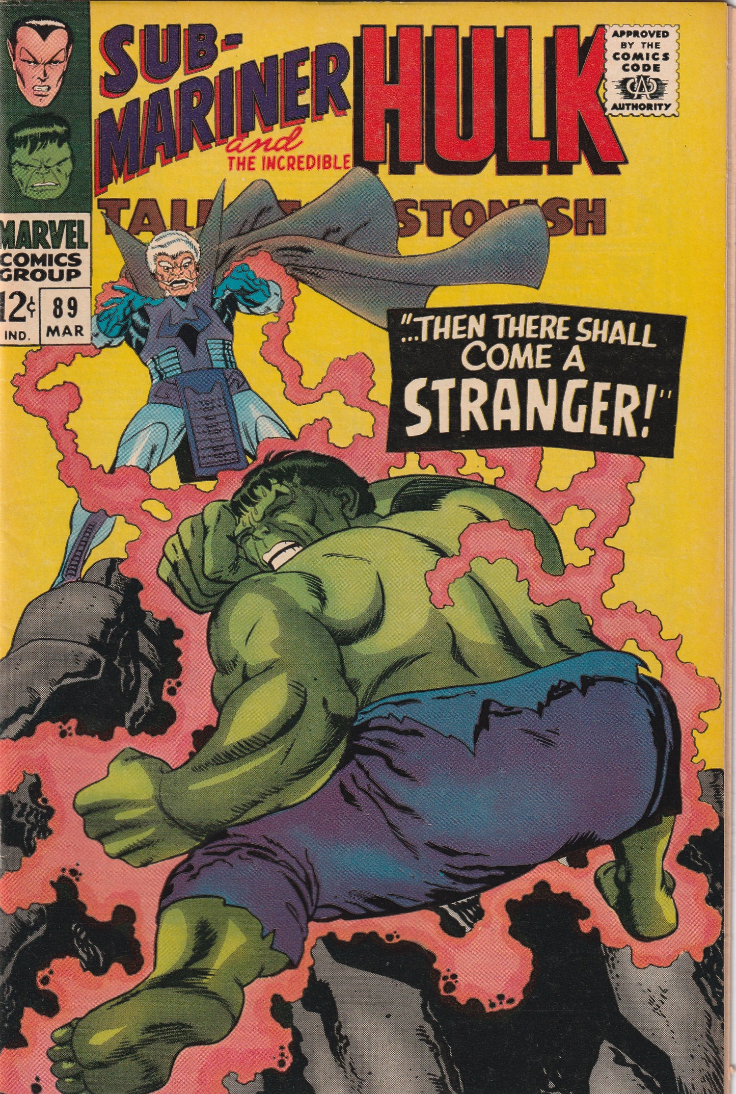 Tales To Astonish #89 (1967) - Featuring Sub-Mariner and Incredible Hulk