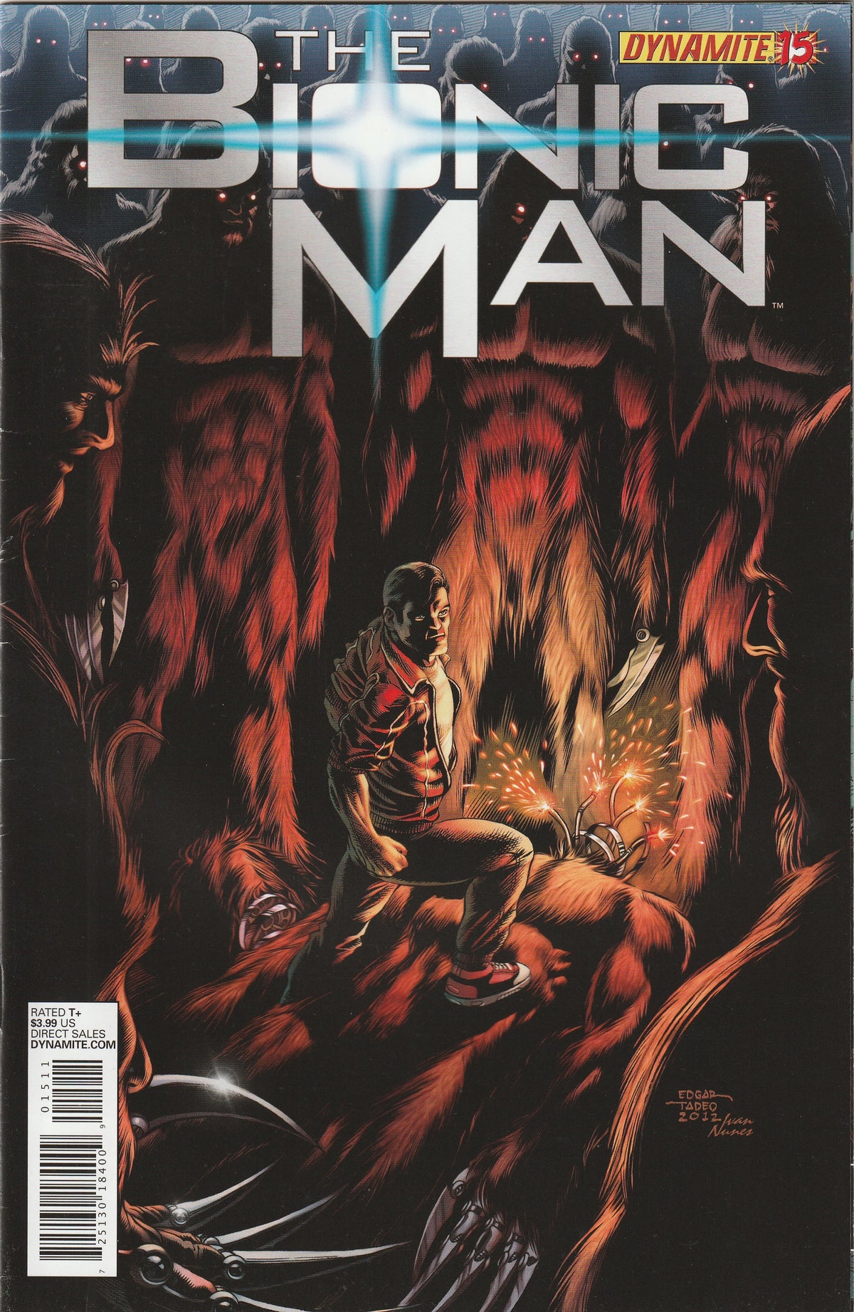 Bionic Man Falling The Bionic Man #15 (2012) – BACK ISSUE CENTRAL