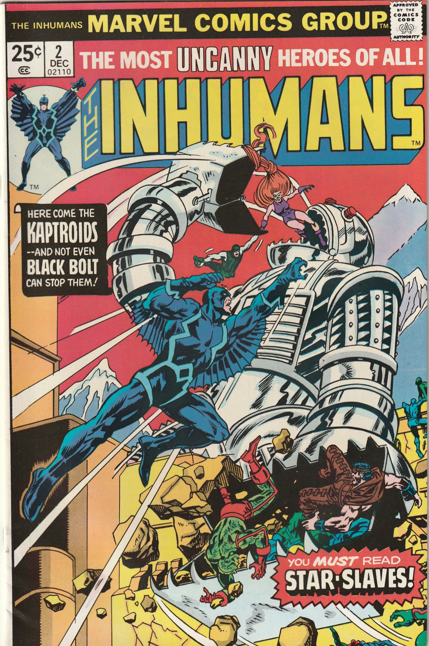 The Inhumans #2 (1975)