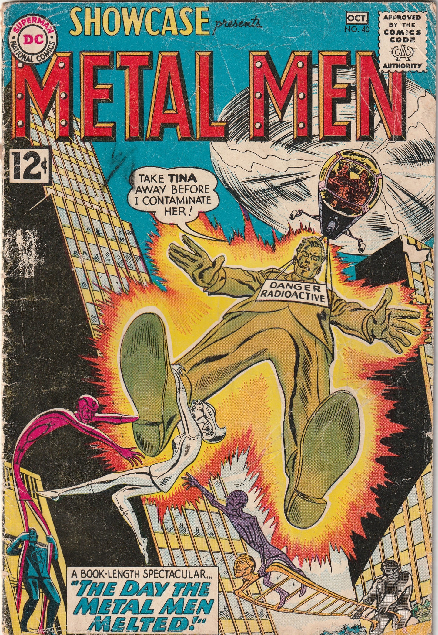 Showcase #40 (1962) - Presents Metal Men (4th appearance)
