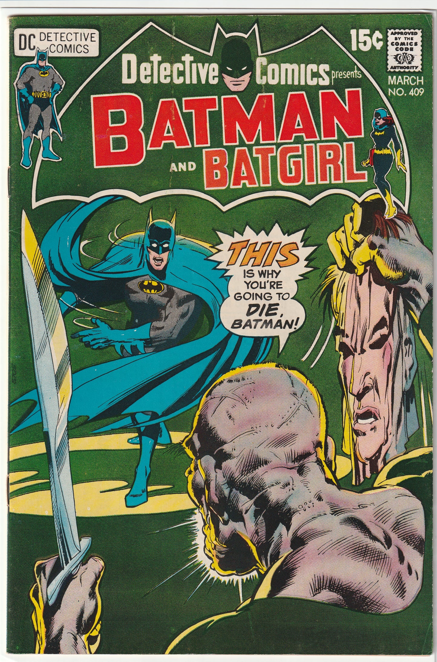Detective Comics #409 Presents Batman and Batgirl (1971)