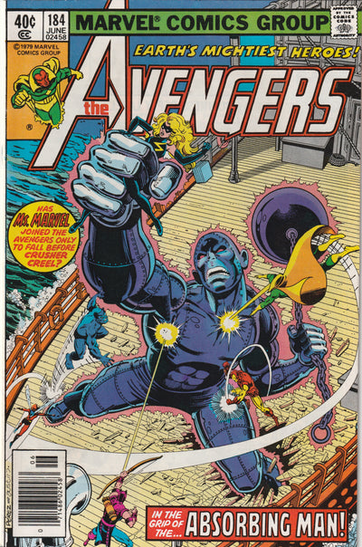 Avengers #184 (1979) - Falcon joins Avengers team